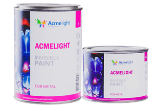 acmelight invisible paint for metal